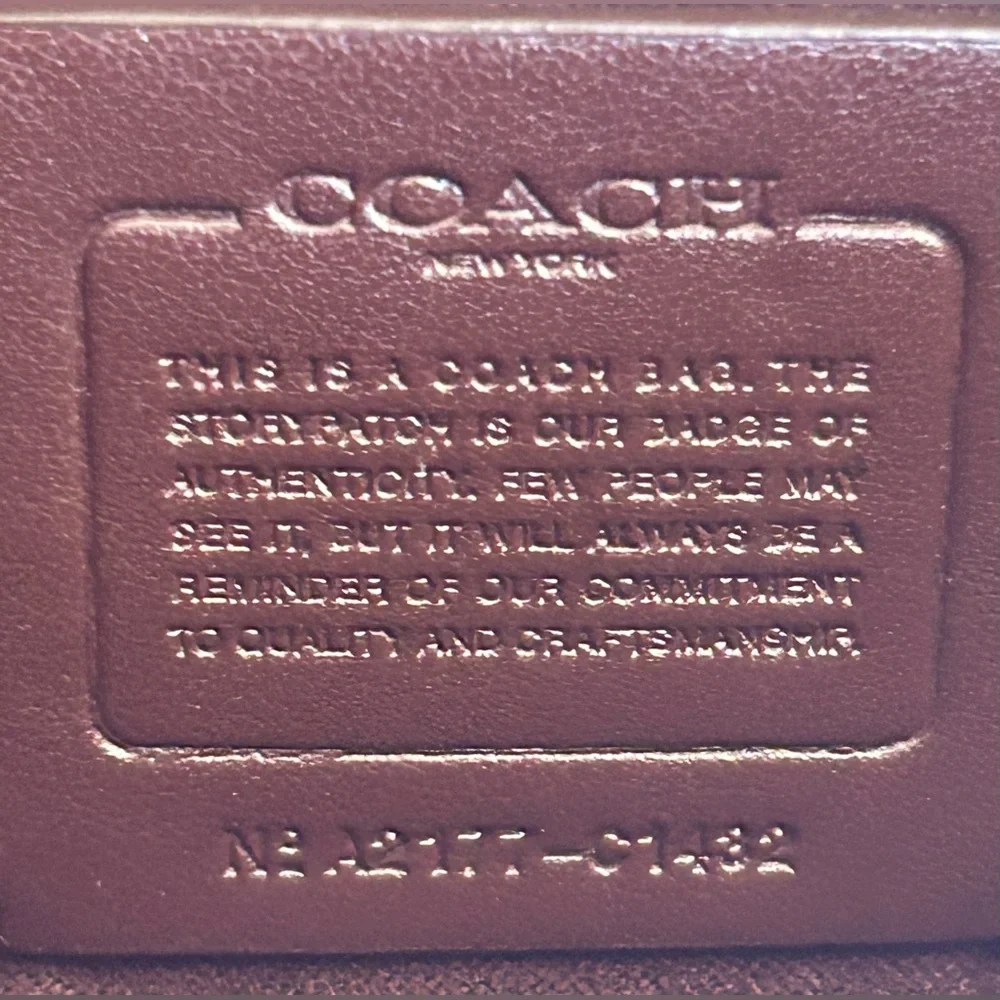 COACH Ellen Pebble Leather Flap Crossbody Bag in Bubblegum Pink - Picture 10 of 12